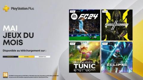 PlayStation Plus : les jeux offerts en mai sont connus
